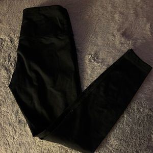 reebok black leggings